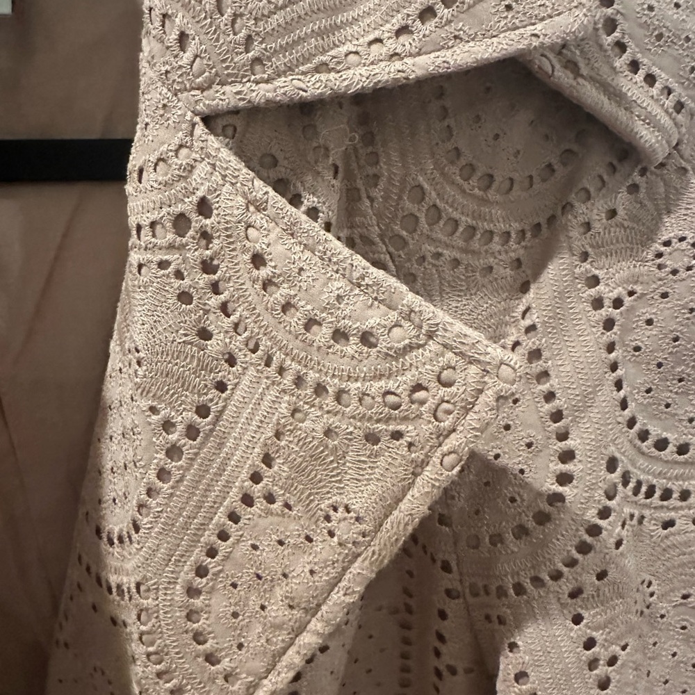 FARM Rio Tan Eyelet Jacket - Picture 5 of 5